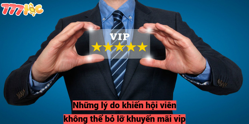 Những lý do khiến hội viên không thể bỏ lỡ khuyến mãi vip