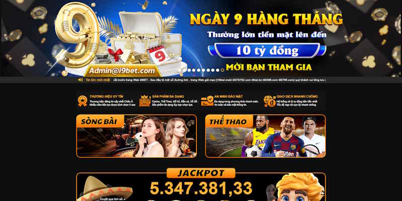 I9BET sở hữu hệ thống bảo mật chuẩn 5 sao