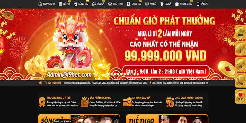 I9BET tạo uy tín trong hành động cung cấp trò chơi