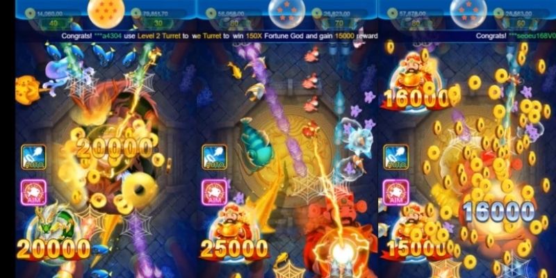 Chiến lược giúp cần thủ dễ thắng lớn khi săn cá trong game Oneshot Fishing